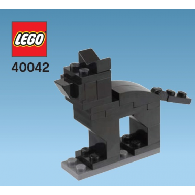 monthly mini model build set - 2012 10 october cat polybag