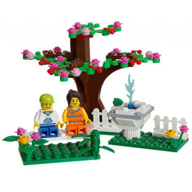 springtime scene polybag