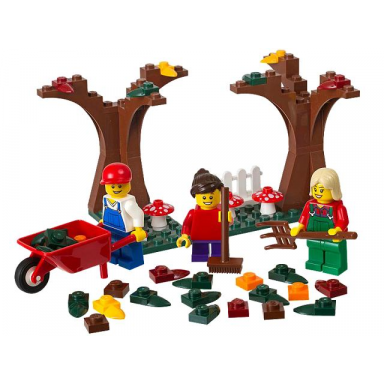 fall scene polybag