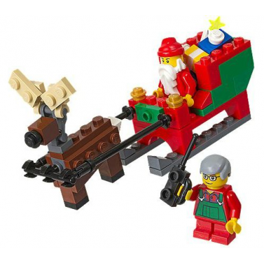 santas sleigh polybag