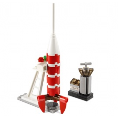 monthly mini model build set - 2014 11 november rocket polybag