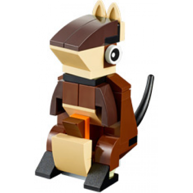 monthly mini model build set - 2015 08 august kangaroo polybag