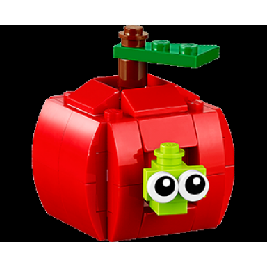 monthly mini model build set - 2016 08 august apple polybag