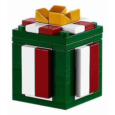 monthly mini model build set - 2016 12 december christmas present box polybag