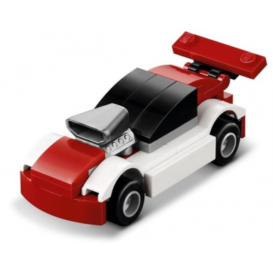 monthly mini model build set - 2017 05 may race car polybag
