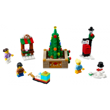 christmas town square