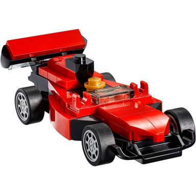 monthly mini model build set - 2019 08 august racing car polybag