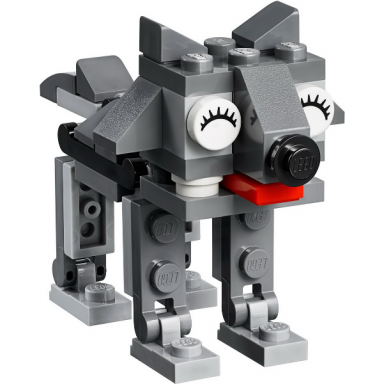 monthly mini model build set - 2019 11 november wolf polybag