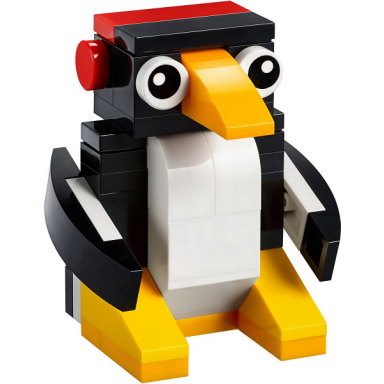 monthly mini model build set - 2019 12 december penguin polybag