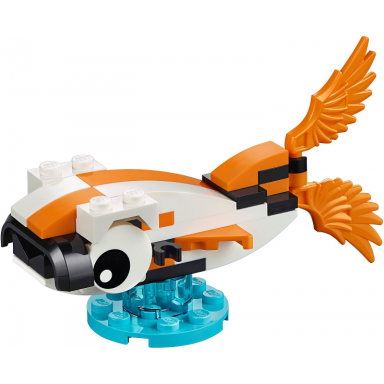 monthly mini model build set - 2020 03 march fish polybag