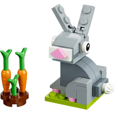monthly mini model build set - 2020 04 april easter bunny polybag