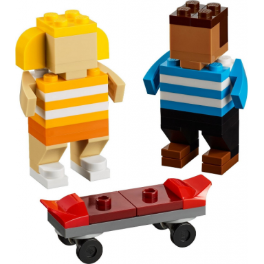 monthly mini model build set - 2020 08 august youth day kids polybag