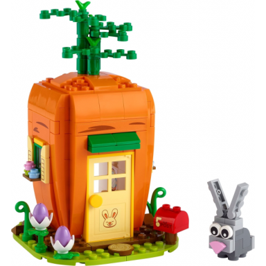 easter bunny’s carrot house