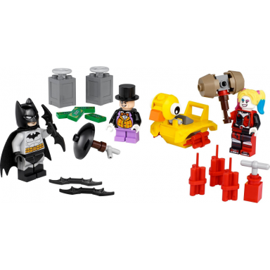 batman vs the penguin harley quinn blister pack