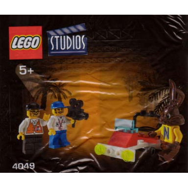 quicky the bunny director cameraman and car - nesquik promotional polybag