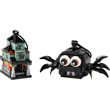spider haunted house pack