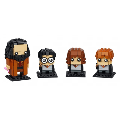 harry hermione ron hagrid
