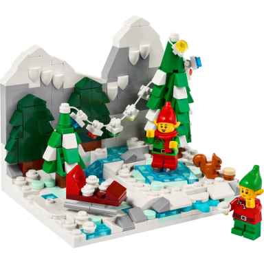 winter elves scene