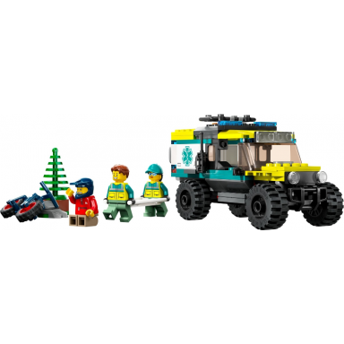 4x4 off-road ambulance rescue