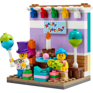 birthday diorama