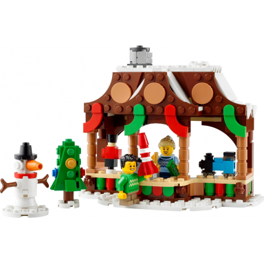 winter market stall