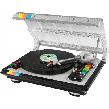 retro record player
