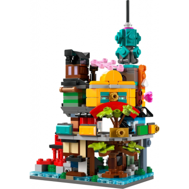micro ninjago city gardens