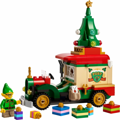 santas delivery truck