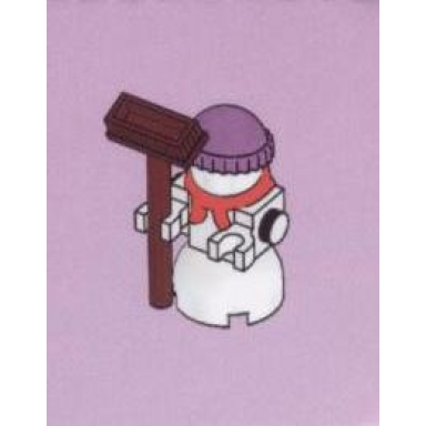 advent calendar 2013 friends day 18 - snowman