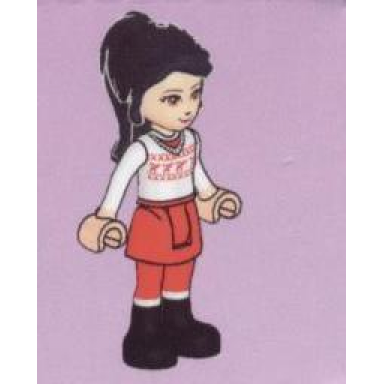 advent calendar 2013 friends day 4 - lily christmas outfit