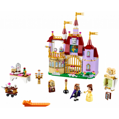 belles enchanted castle