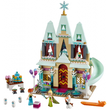 arendelle castle celebration
