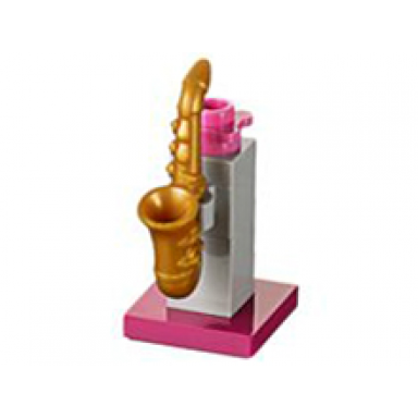 advent calendar 2015 friends day 9 - saxophone on stand