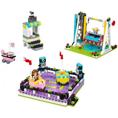 amusement park bumper cars