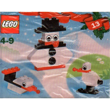advent calendar 2001 creator day 13 - snowman