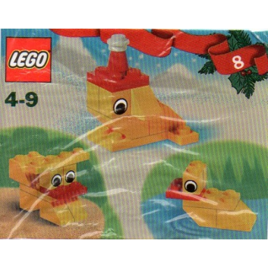 advent calendar 2001 creator day 8 - frog with hat