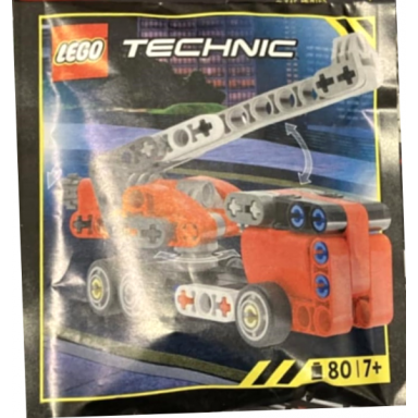 fire engine paper bag