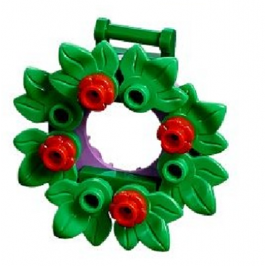 advent calendar 2018 friends day 13 - christmas wreath tree ornament