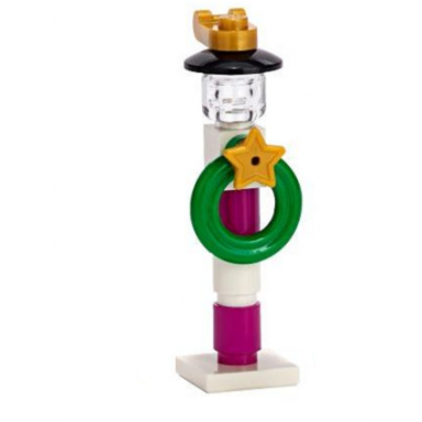 advent calendar 2019 friends day 9 - street lamp tree ornament