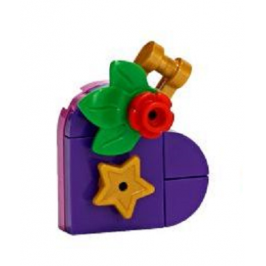 advent calendar 2019 friends day 1 - heart tree ornament