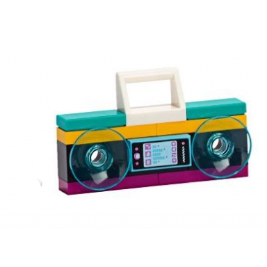 advent calendar 2019 friends day 2 - boom box tree ornament