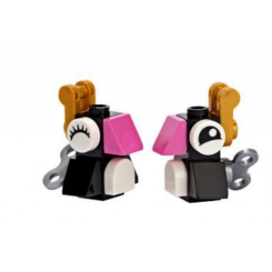 advent calendar 2019 friends day 3 - two penguins tree ornaments