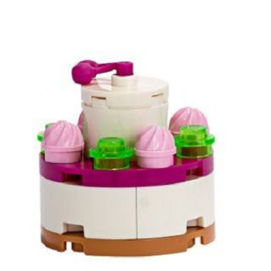 advent calendar 2019 friends day 6 - cake tree ornament