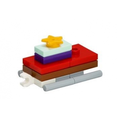 advent calendar 2020 friends day 22 - sled trailer