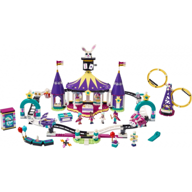 magical funfair rollercoaster