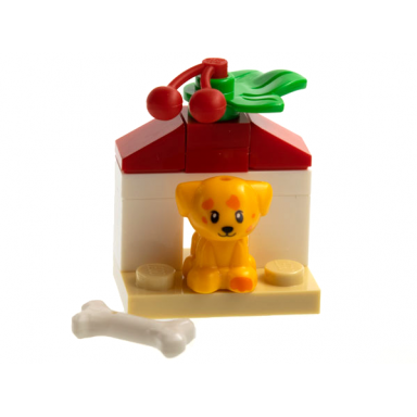 advent calendar 2021 friends day 12 - doghouse dog and bone