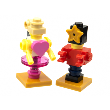 advent calendar 2021 friends day 17 - windup robots