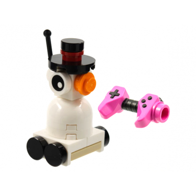 advent calendar 2021 friends day 2 - snowman robot