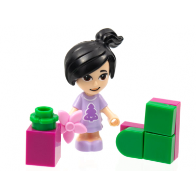 advent calendar 2021 friends day 3 - emma stocking and package