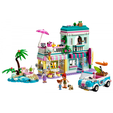 surfer beachfront